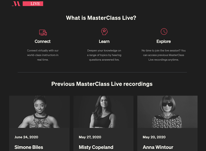 MasterClass-Live