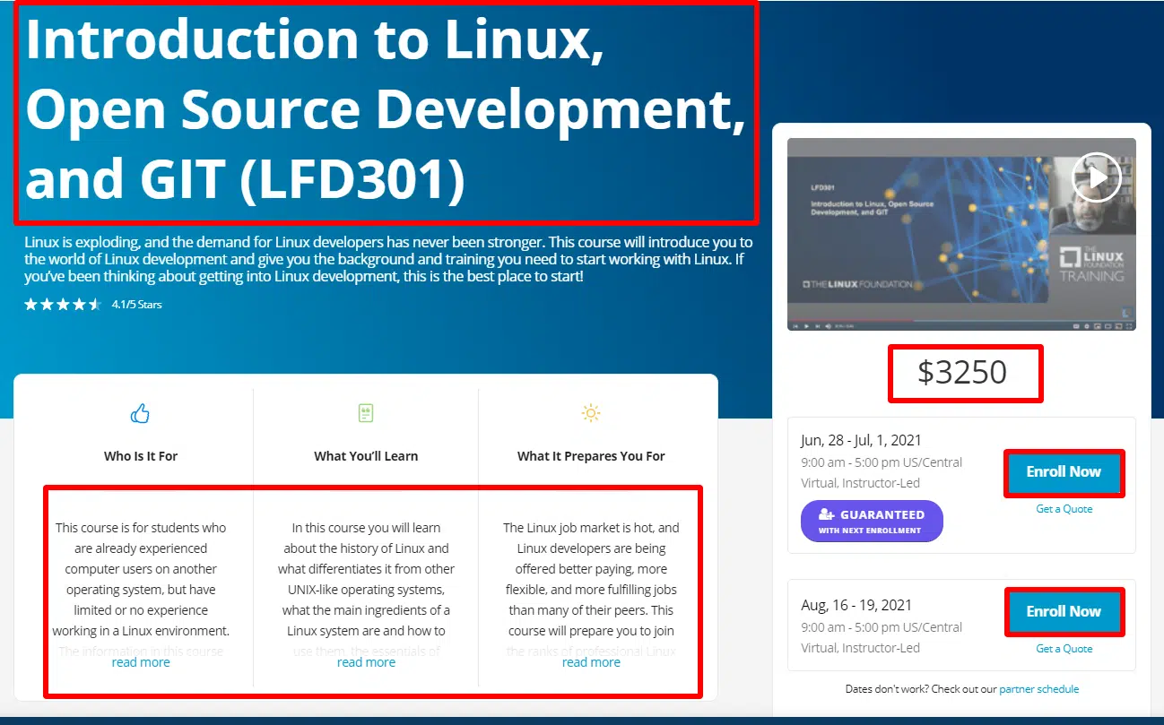 21-Linux-Foundation-Training-Review
