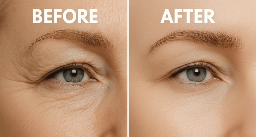 Now Foods collagen before and after result