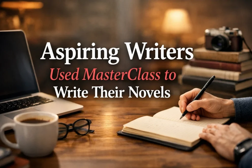 Aspiring Writers Used MasterClass to Write their Novels
